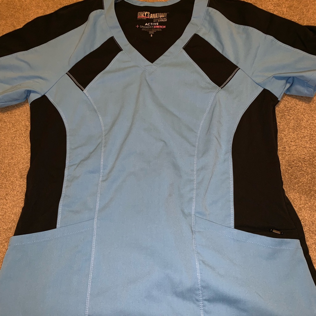 Greys Anatomy Scrub Top